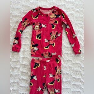 GAP Kids Pajama Set - Pink Minnie Mouse